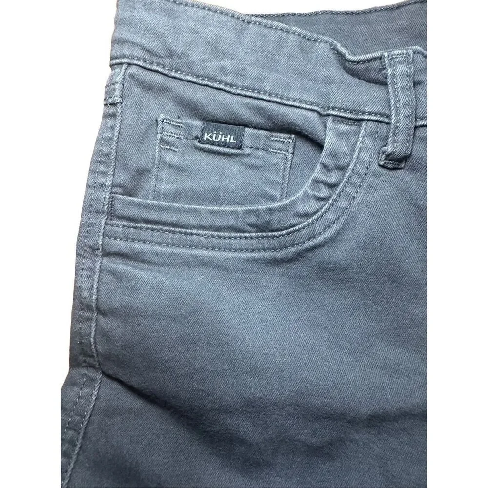 Kuhl Womens gray mid-rise skinny‎ jeans sz 4